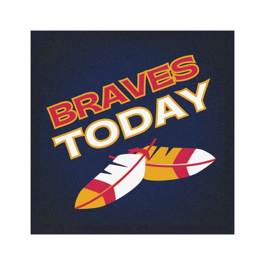 Braves Today Car Magnet