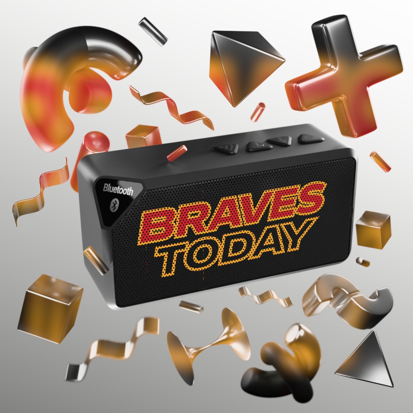 Braves Today Portable Bluetooth Speaker