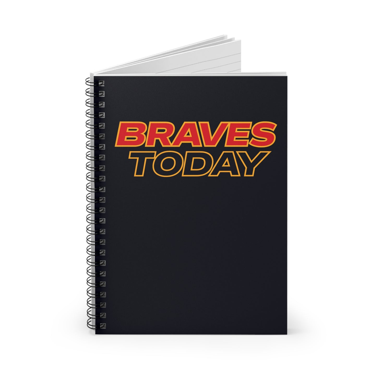 Braves Today Spiral Notebook