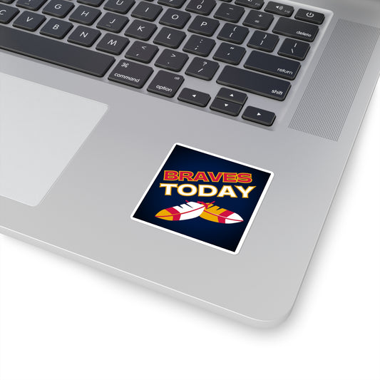 Braves Today Laptop Sticker